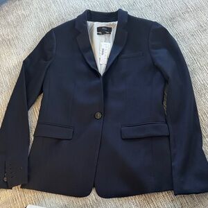 J. Crew Dark Blue Women's Blazer (6T)
